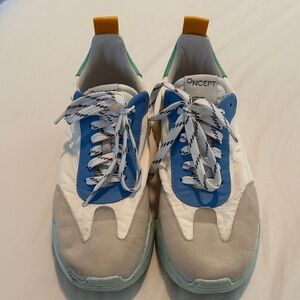 ONCEPT White and Blue Sneakers X Free People